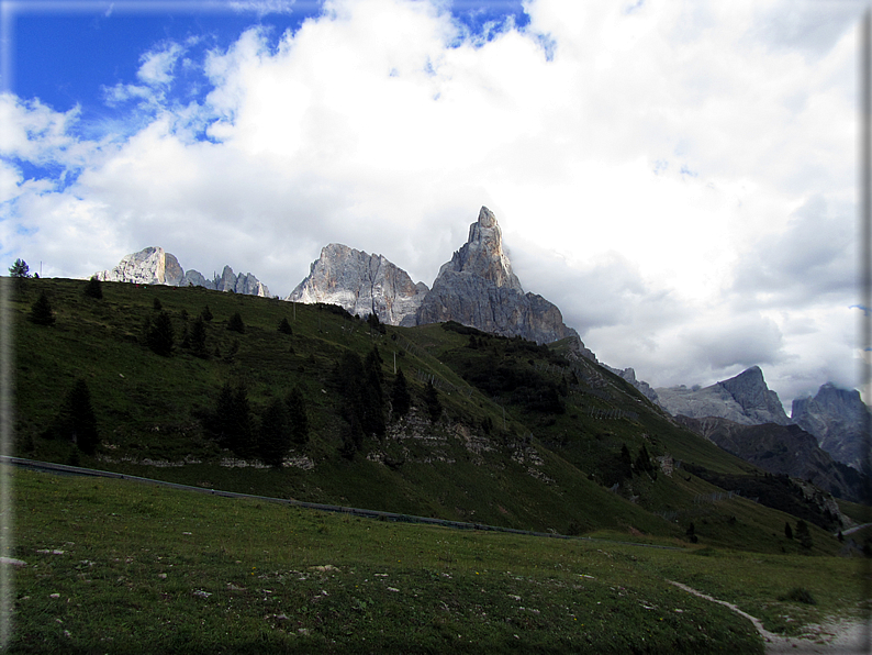 foto Passo Valles, Cima Mulaz, Passo Rolle